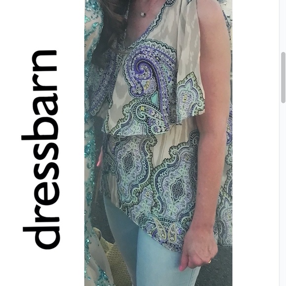 dressbarn Tops - ☘️ 2/$18 Dressbarn Sleeveless Blouse/Size: SMALL